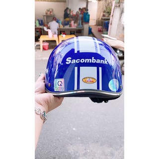 Nón bảo hiểm sacombank