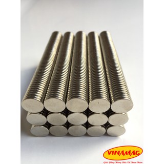 Phi 14x2mm nam châm đất hiếm cực mạnh