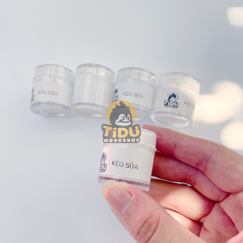 KEO SỮA DÁN ĐẤT SÉT, DÁN CÁC CHI TIẾT, DÁN GIẤY LOẠI 1 TỪ TIDUWORKSHOP