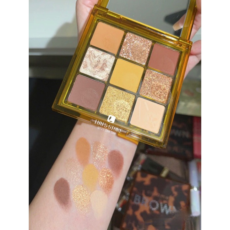 Bảng Phấn Mắt Huda Beauty Brown Obsessions