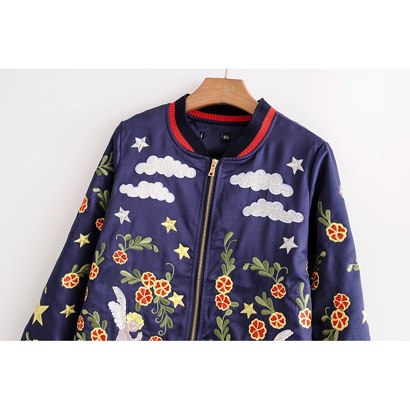 ÁO KHOÁC BOMBER THÊU ULZZANG CỰC ĐẸP | BigBuy360 - bigbuy360.vn