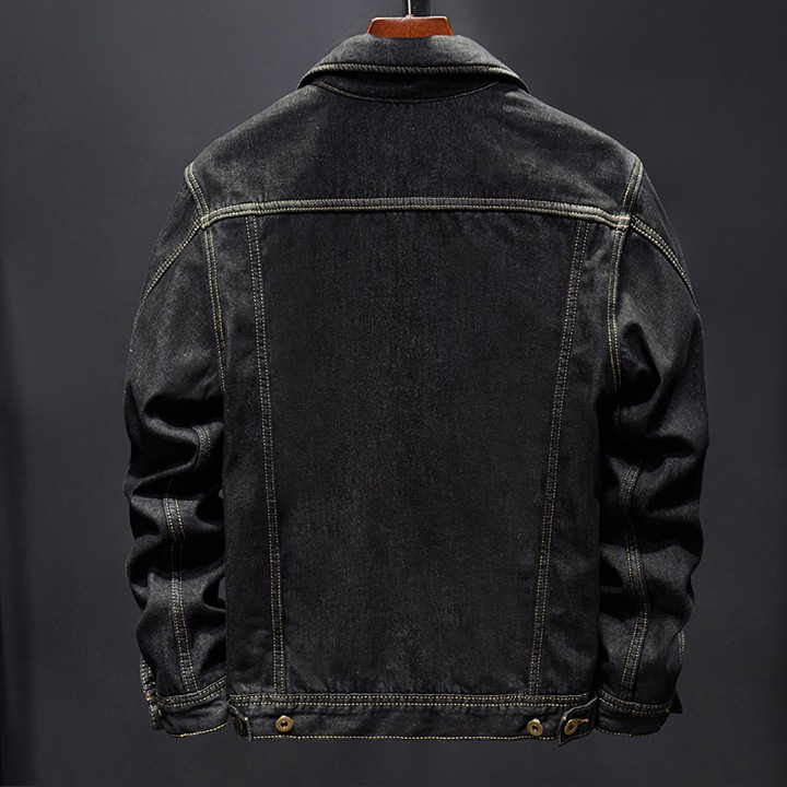Áo khoác bò nam jean lót lông cừu thời trang aokhoacbo-J15 | BigBuy360 - bigbuy360.vn