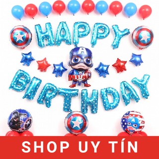 Set trang trí sinh nhật bé trai-bóng bay sinh nhật giá rẻ-trang trí sn trọn gói-tổ chức sinh nhật tại nhà-bóng siêu nhân
