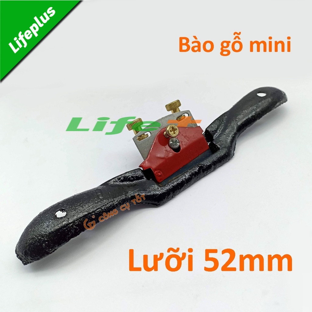 Bào cạnh gỗ cầm tay lưỡi 52mm có chỉnh góc chếch