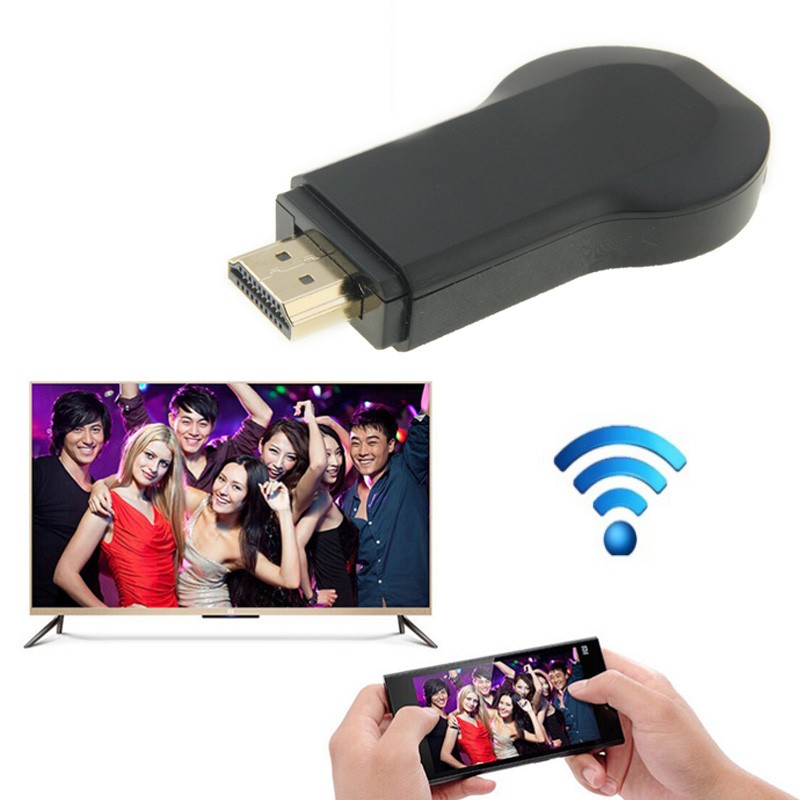 Bộ Thu Phát Tín Hiệu Hdmi C2 Wifi Miracast Hdmi Wecast Miracast Cho Cpu: Rk2928 Cortex A9 1.2ghz Hỗ Trợ Android / Windows / Ios