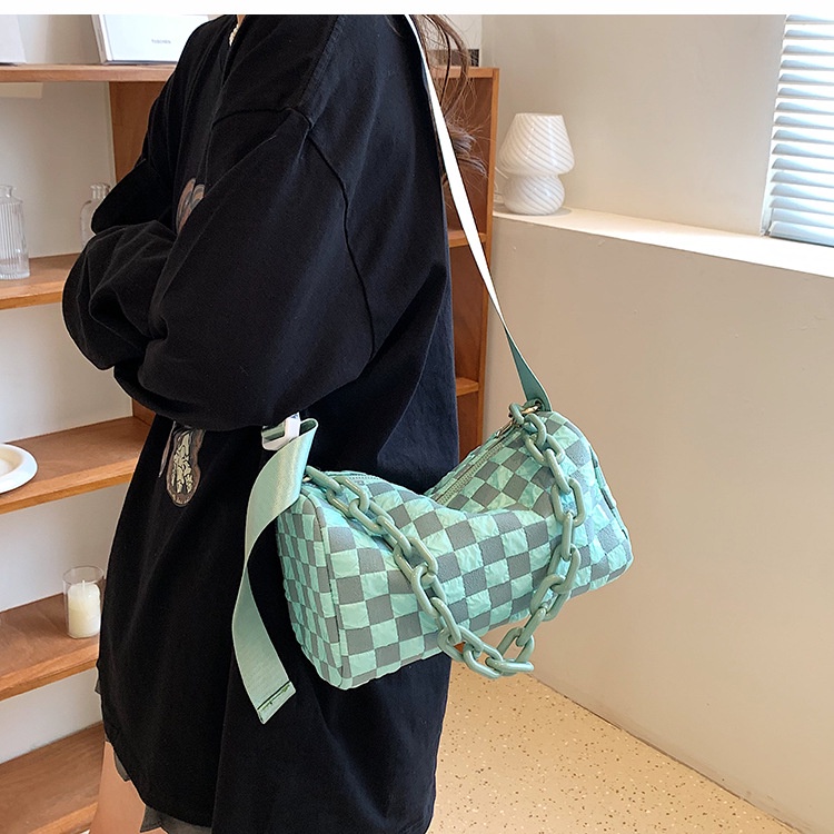 Túi đeo vai IELGY có dây đeo sợi xích thời trang cho nữ