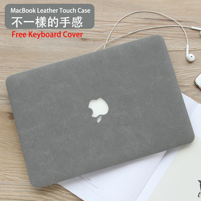 Bao da máy tính bảng PU cứng màn hình cảm ứng cho Macbook Air Pro 13 15 2018 2019 11 12 inch