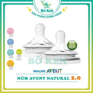 Shop bố ken núm ty avent natural