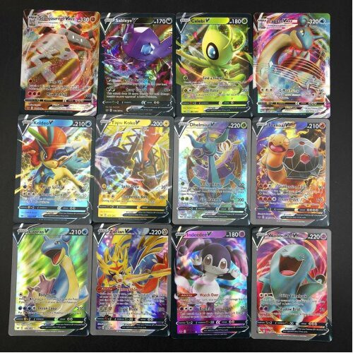 (120GX(60GX 60MEGA)) Pokemon Cards TCG Shining Tag Team GX Battle Game Card GX Collection - Trading Pokemon Cards Trading Card Toys Collections