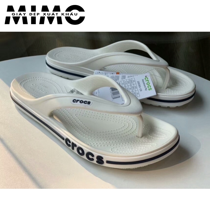 Dép tông xỏ ngón Baya màu trắng êm mềm nhẹ, bền đẹp, chống trơn trượt cho nam nữ