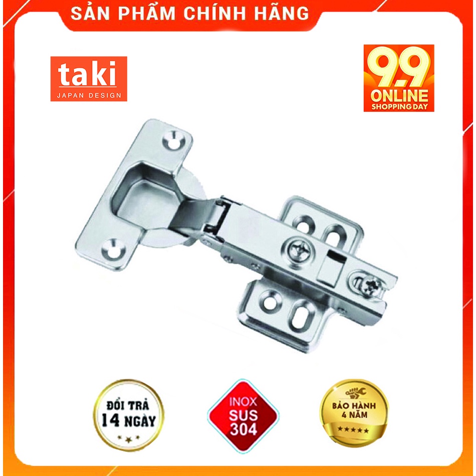 Bản lề cửa tủ inox chính hãng HAFELE giảm chấn tháo lắp nhanh - Bảo Hành 5 Năm