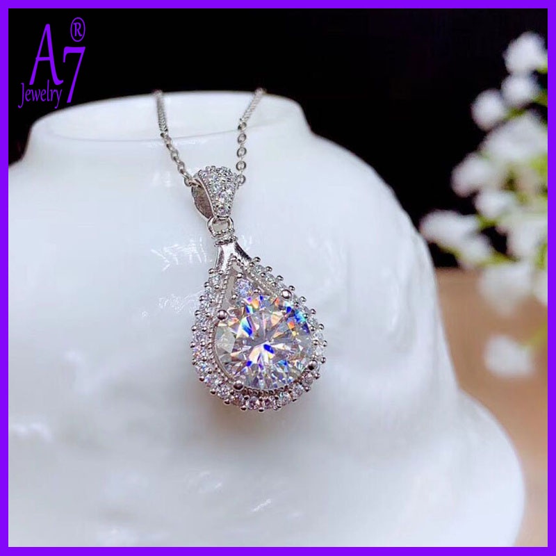 Vòng cổ mặt hình mũi tên thời trang Pt950