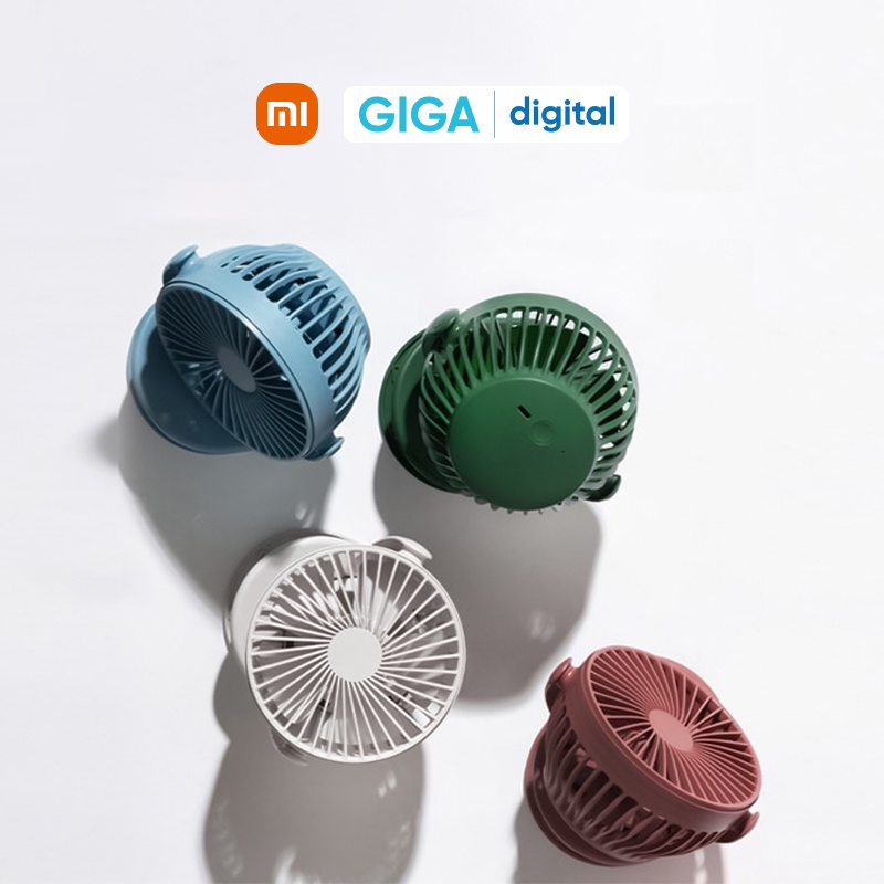 - Quạt tích điện để bàn mini Xiaomi SOLOVE F3, Quạt để bàn thiết kế nhỏ gọn, có thể hoạt động 2-6h