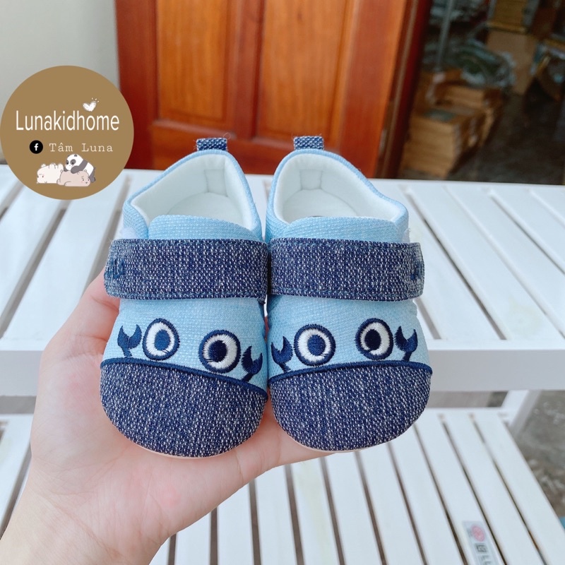 -Giày tập đi đế cao su non