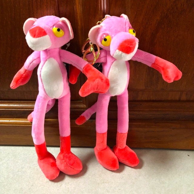 KHO SỈ Móc Khoá BÁo HỒNG PINK PANTHER 20cm Cao Cấp