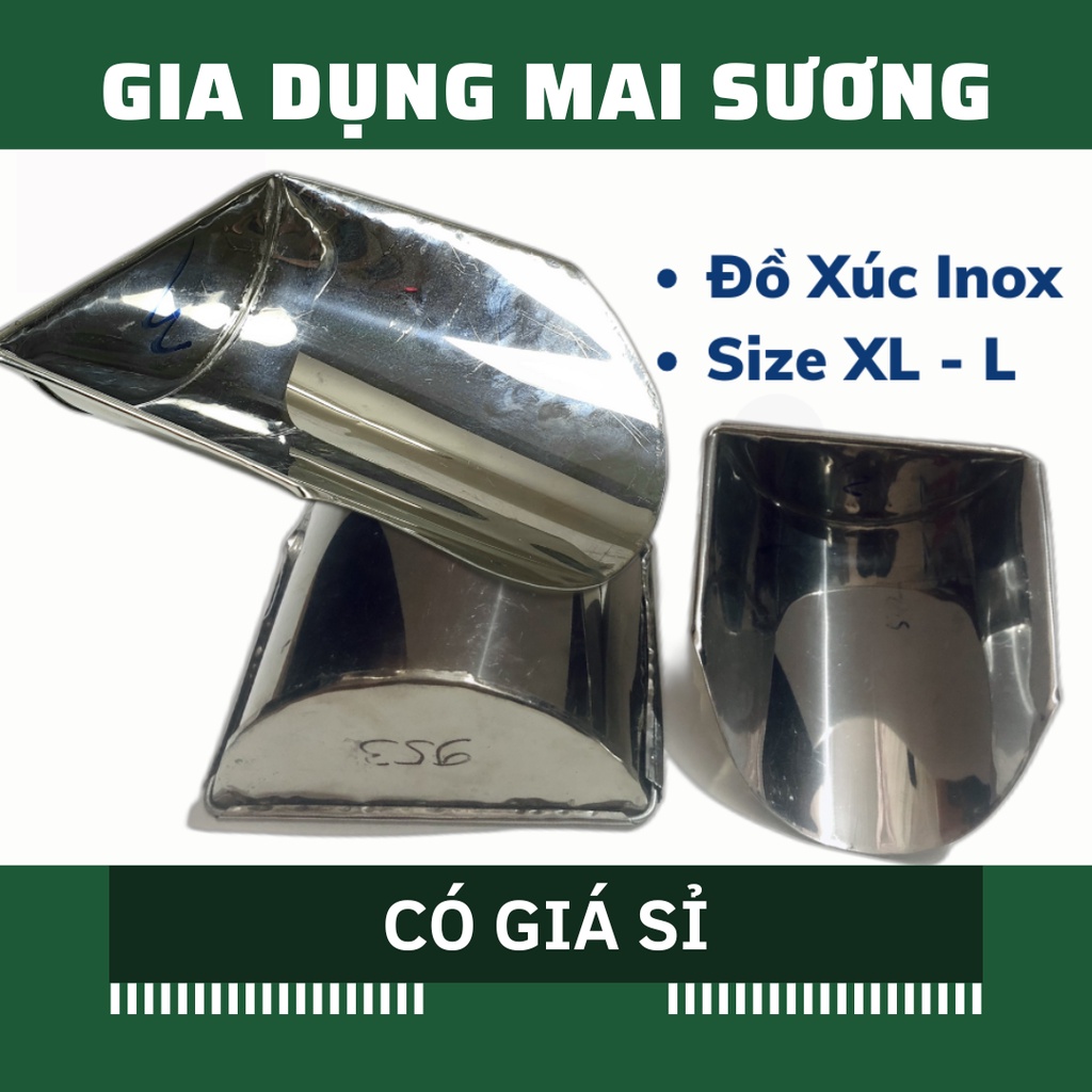 [Giá Sỉ] DỤNG CỤ XẺNG VÁ INOX XÚC GẠO/NHỰA/CÀ PHÊ/ĐIỀU/ĐẬU/ĐÁ/CÁM/BỘT