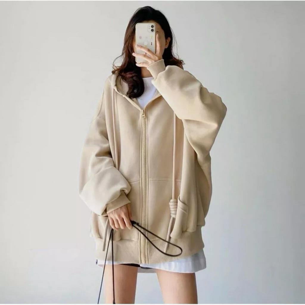 Áo KHOÁC Hoodie TRƠN 4 Màu Nam Nữ Ulzzang Unisex