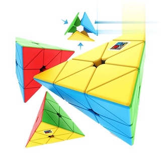 Rubik Pyraminx Stickerless MoYu MeiLong Rubik Tam Giác, Kim Tự Tháp