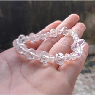 [Sỉ COMBO 10 Chuỗi] Chuỗi Mân Côi Pha Lê Đen-Trắng Giá SỈ