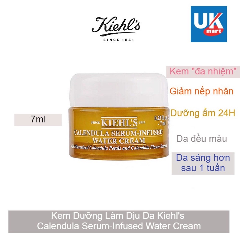 Kem Dưỡng Dạng Nước Calendula Serum-Infused Water Cream