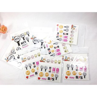 Sticker Hình Dán BTS