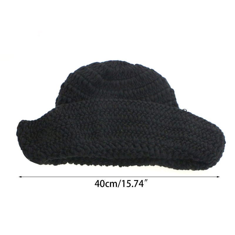 Set 3 Món Đồ Gồm Mũ Len Và Khăn Choàng Cổ Đan Móc Làm Đạo Cụ Chụp Ảnh Cho Bé Sơ Sinh