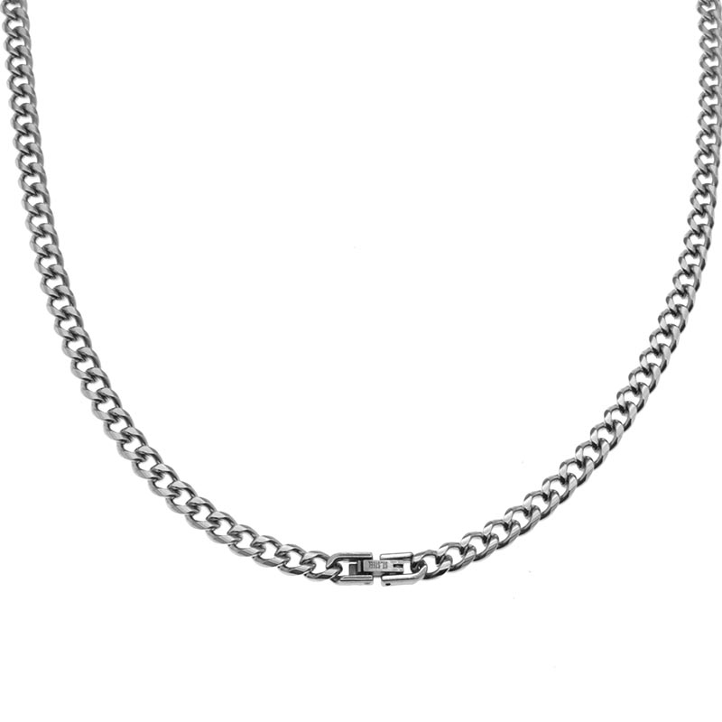 Dây Chuyền Thép Titan Phong Cách Hip-Hop 19573 Cá Tính Cho Cặp Đôi