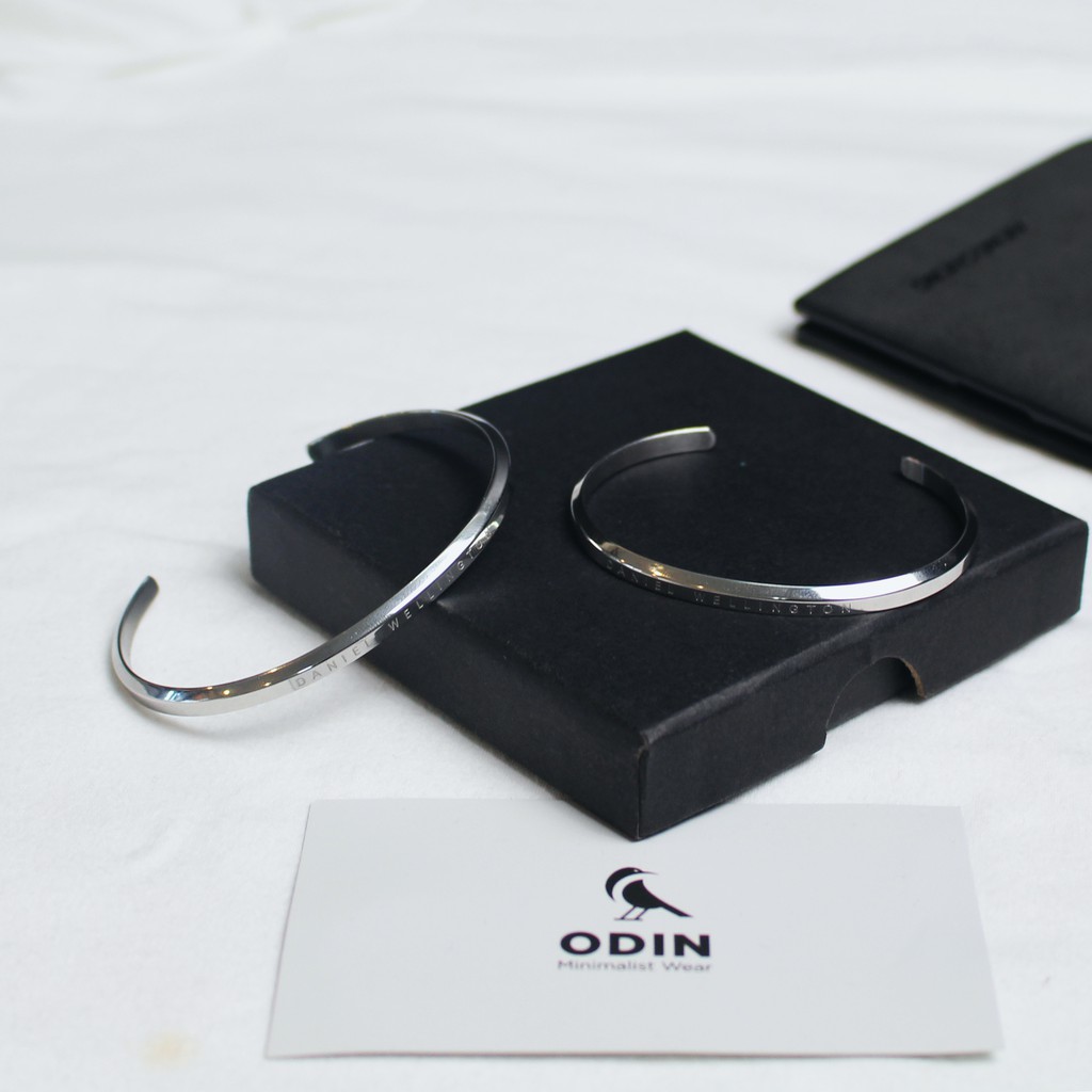 [Tặng kèm nhẫn] Vòng tay Titanium - Cuff Titanium KHÔNG GỈ - Freesize - Bảo hành 1 năm