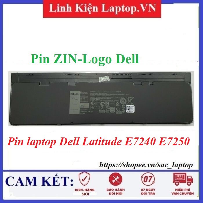 ⚡️[Pin 52W] Pin laptop Dell Latitude E7240 E7250