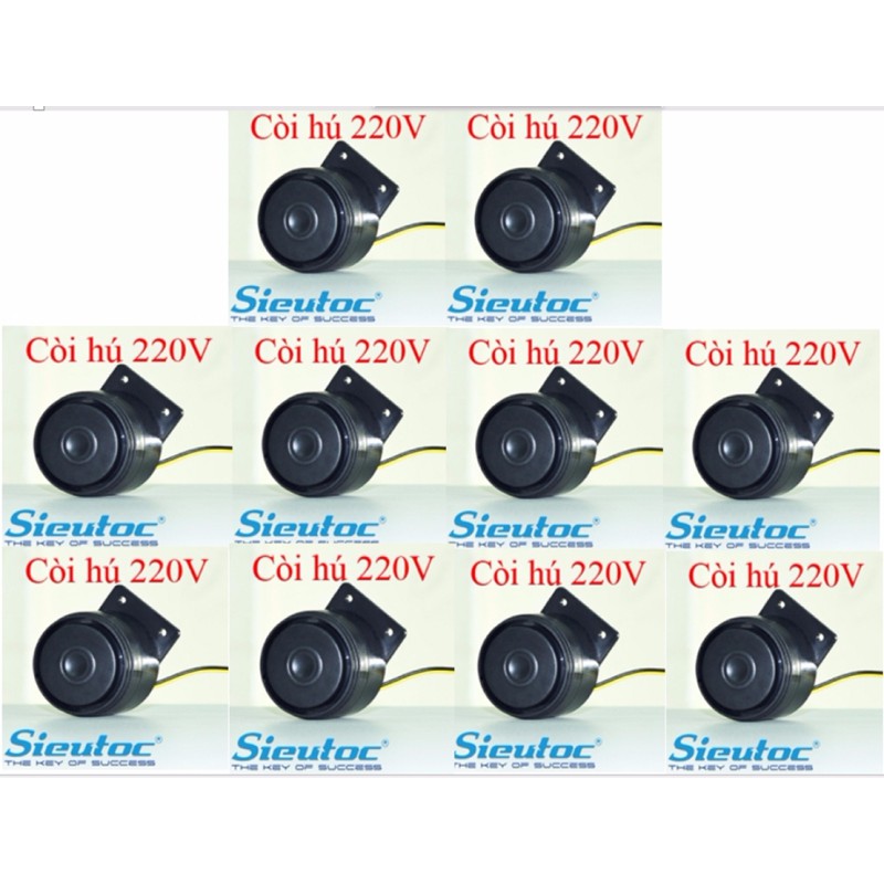 Bộ 10 Còi Hú Báo Động Báo Trộm 220v AL02