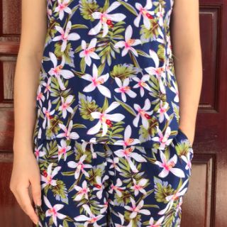 Com bo 2 Bộ lanh mặc nhà