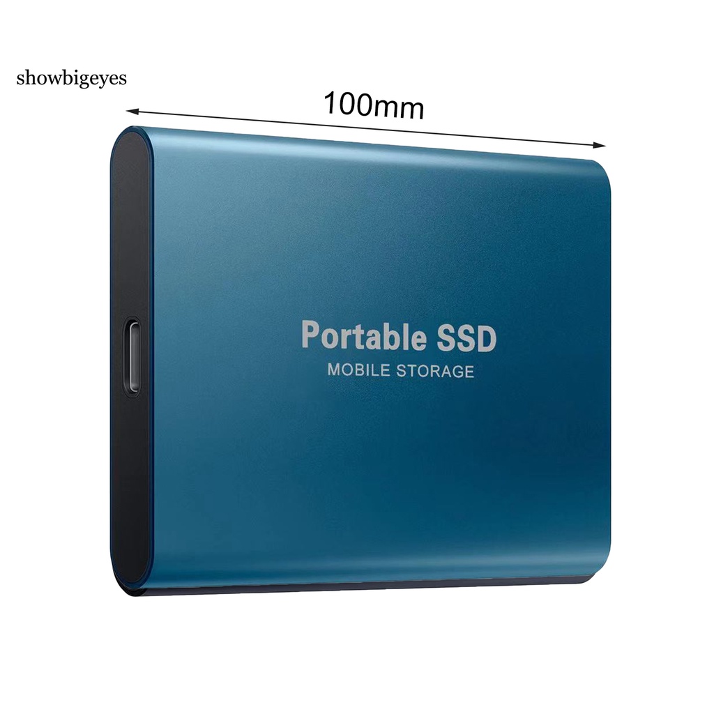 Ổ Đĩa Cứng Ngoài Bằng Kim Loại Chống Nước Otg Ssd 500g / 1tb / 2tb