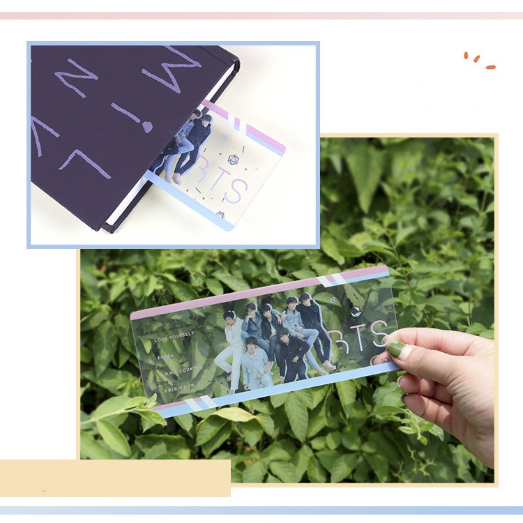 Card trong suốt BTS idol