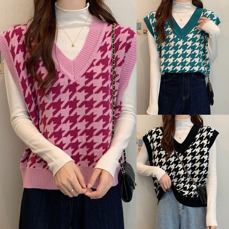 Áo Ghi Lê Form Rộng Thời Trang Thu Đông Dành Cho Nữ | BigBuy360 - bigbuy360.vn