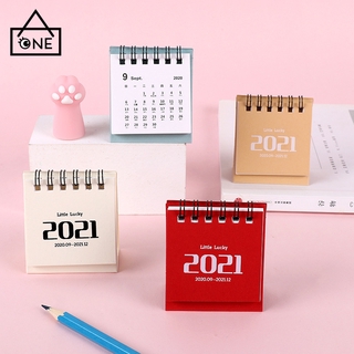 Lịch Để Bàn Mini 2021 A1 Nhiều Màu Sắc