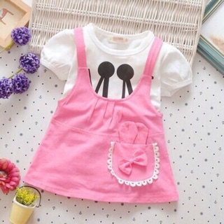 Đầm yếm bé gái