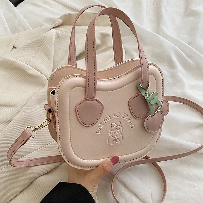 Túi đeo vai/ xách tay IELGY họa tiết quả cherry thời trang cao cấp cho nữ