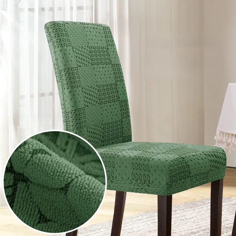 Vỏ Bọc Ghế Ngồi Bàn Ăn Chất Liệu Dày Dặn Co Giãn Chống Bụi Bẩn/ Mài Mòn Tiện Dụng