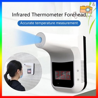 Nhiệt kế cảm biến hồng ngoại tự động báo dạng treo tường cố định k3