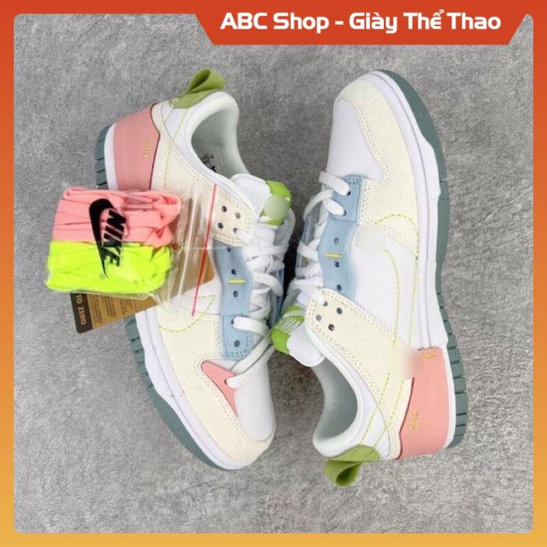 Giày Sneaker Cổ Thấp Dunk disrupt 2 , Giầy thể thao nam nữ NIK.E DUNK LOW 5 bản hot trend full