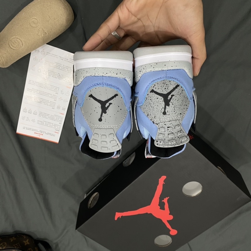GIÀY J.D.4 UNC BLUE 1:1 SC FULL BOX + FREE SHIP