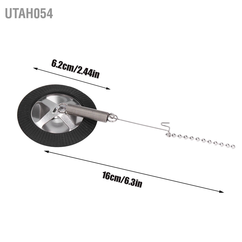 Utah054 Bộ lọc Siphon Bình thay thế Máy rửa chén bằng thép không gỉ + Silicone An toàn cho pha cà phê Syhon