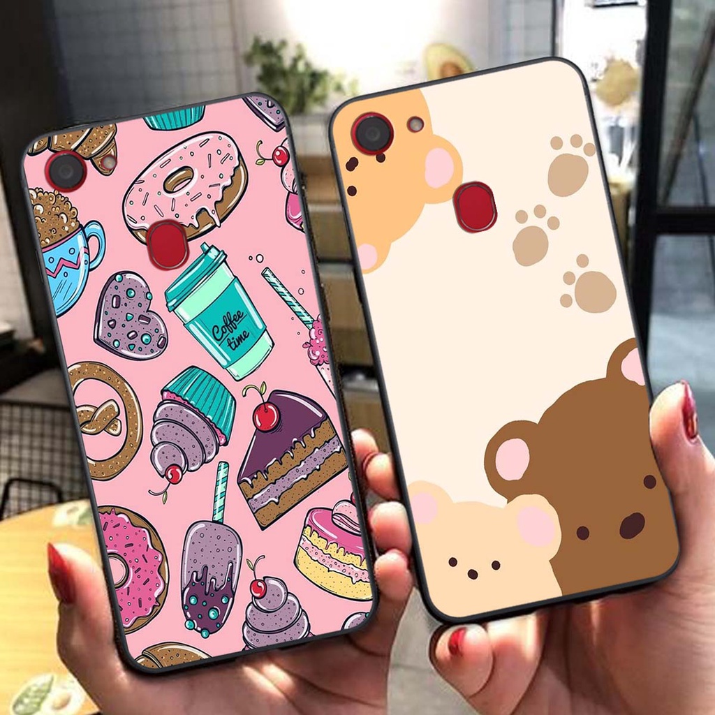 Ốp lưng OPPO F5 / F5 YOUTH / F7 in hình RAINBOW sặc sỡ màu sắc, gấu đáng yêu, cute
