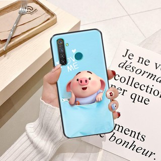 Ốp lưng Oppo Realme 6 Silicon dẻo hình Heo Con Dễ Thương