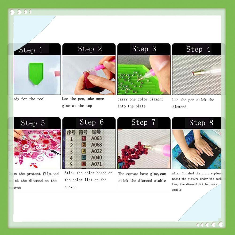 Bộ tranh đính đá 5D DIY hình phong cảnh đường phố yên tĩnh | BigBuy360 - bigbuy360.vn