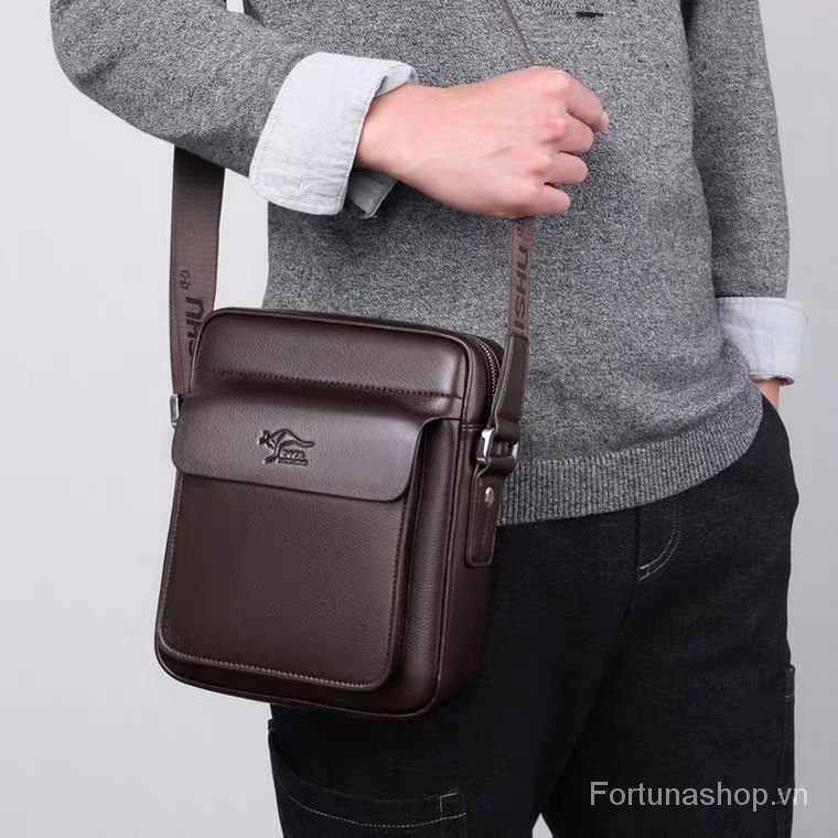 Túi Da Đeo Chéo Thời Trang Công Sở Cho Nam 2021 | BigBuy360 - bigbuy360.vn