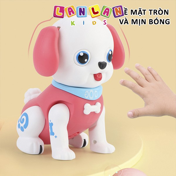 Chú chó phát nhạc đáng yêu LANLAN KIDS cún con đi lại lắc lư theo tiếng nhạc