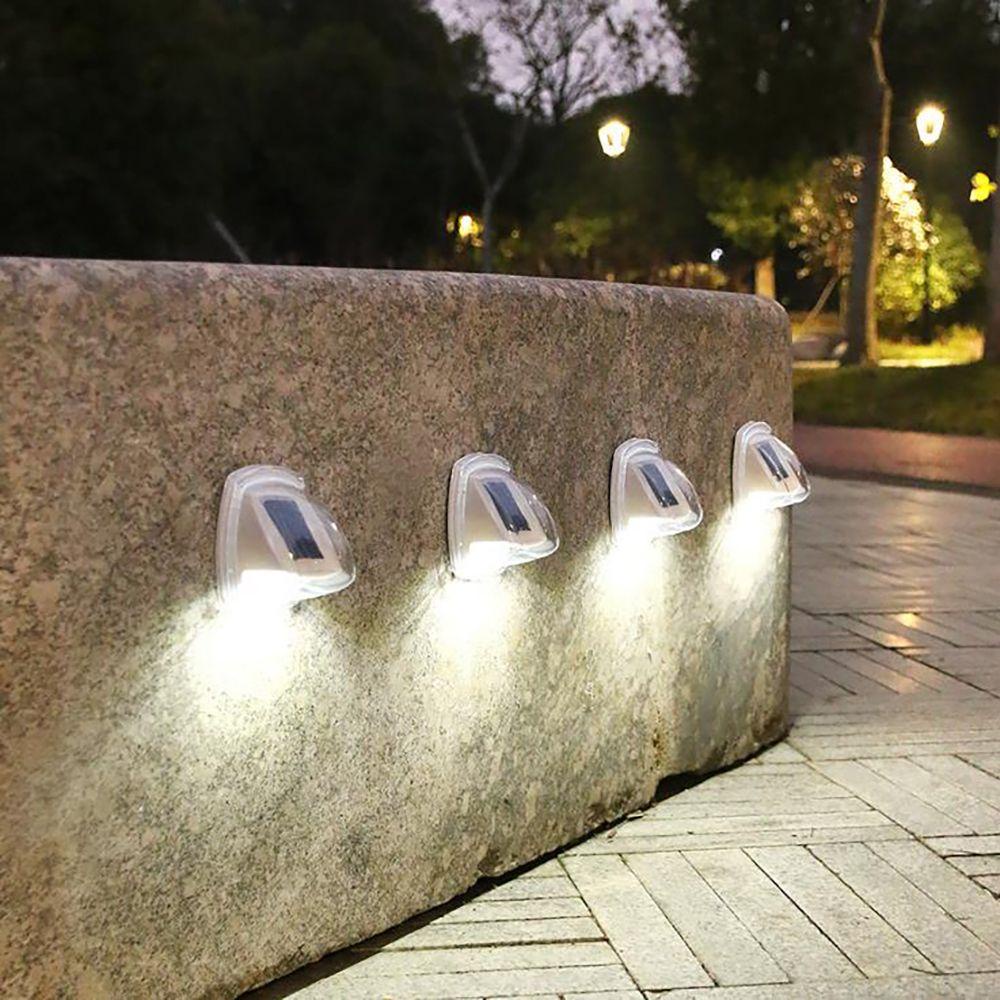 YIYU 1 Đèn Đường 8 Bóng Led Sử Dụng Năng Lượng Mặt Trời