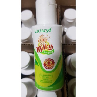 Combo 5 Chai Sữa Tắm Gội Trẻ Em Lactacyd Milky 60ml