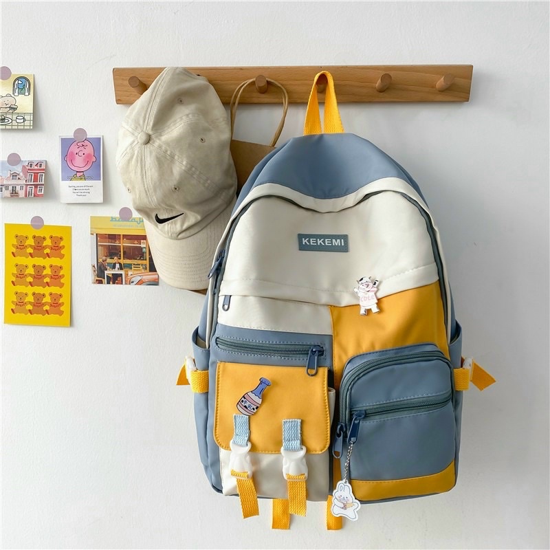 Balo ulzzang đi học chống thấm nước - KEKEMI
